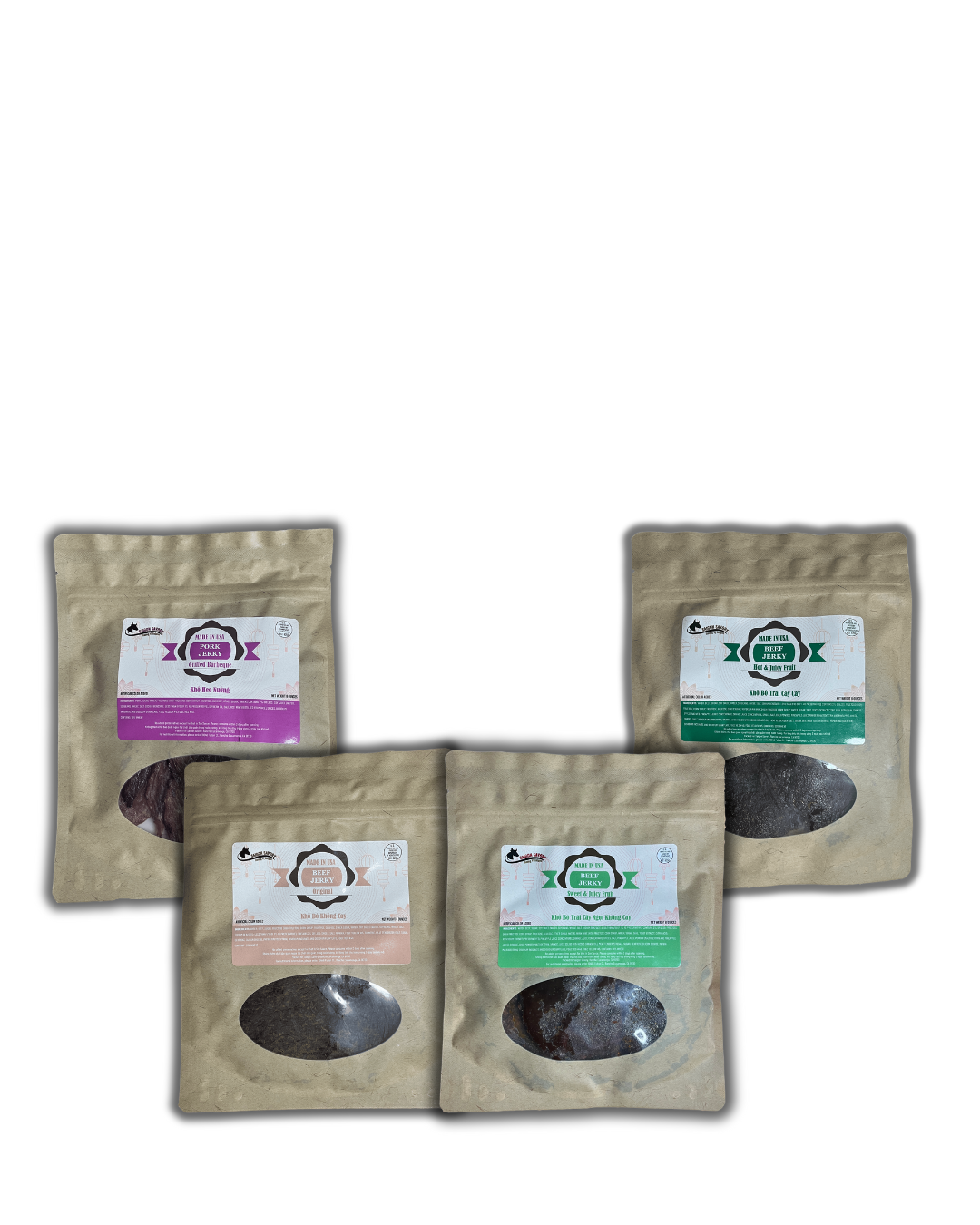 Savory Sweetness Bundle Gói Mặn Ngọt (BBQ, OG, SFruit, HFruit)